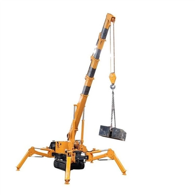Dźwig gąsienicowy CE o udźwigu 5 ton, silnik wysokoprężny, elektryczny mini dźwig pająkowy