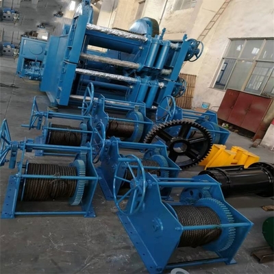 Żuraw do pozyskiwania drewna Kabestan do ciągnięcia kabla Morska wciągarka hydrauliczna do pompy samochodowej 5t 50t