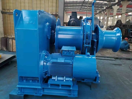 30tonowa kotwica cumownicza do ciągnięcia statku Morska wciągarka hydrauliczna ze stacją pomp hydraulicznych