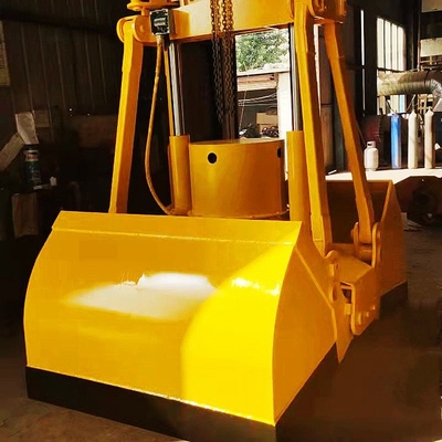 Hydrauliczny żuraw chwytakowy z wieloma płatkami Łyżka chwytakowa do złomu śmieci
