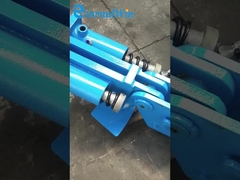 Teleskopowy, pojedynczy podwójny hak cumowniczy 100T do transportu morskiego