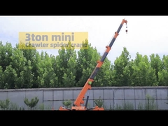 Mini żuraw gąsienicowy