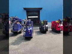 Wysięgnik teleskopowy z napędem elektrycznym i olejem napędowym, kolorowy pająk gąsienicowy, 3 tony 5 ton 8 ton