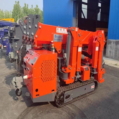 3 tony 5 ton 8 ton składane wysięgniki hydrauliczny dźwig gąsienicowy cena