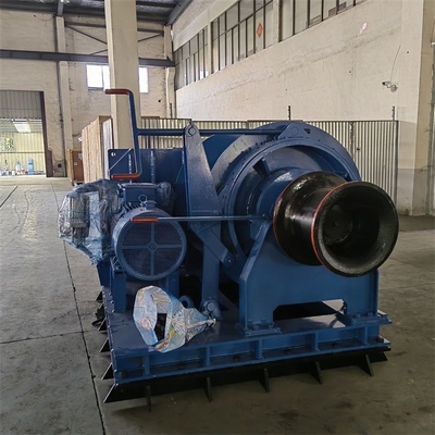 Wciągarka kotwiczna do łodzi rybackich 10 ton 15 ton Elektryczna wciągarka cumownicza dla stoczni