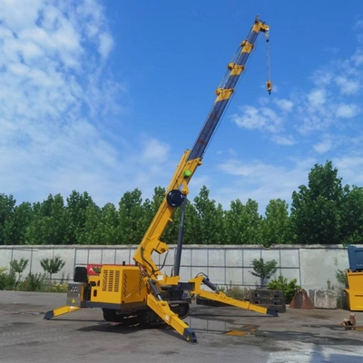 Stalowy dźwig pająkowy o udźwigu 8 ton, napędzany elektrycznie i olejem napędowym, z 3-letnią gwarancją