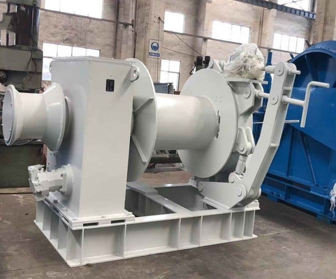 100KN 150KN 200KN Elektryczna hydrauliczna wciągarka okrętowa Morska wciągarka cumownicza