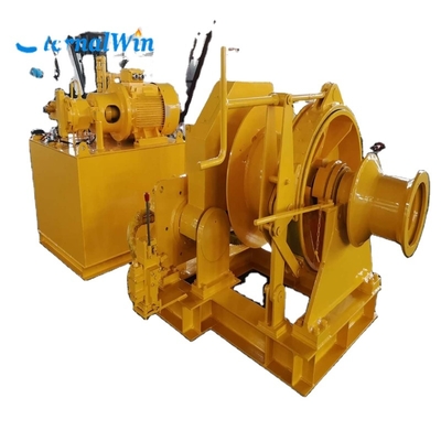 Wciągarka hydrauliczna morska o udźwigu 1–75 ton i dostosowanej udźwigu liny
