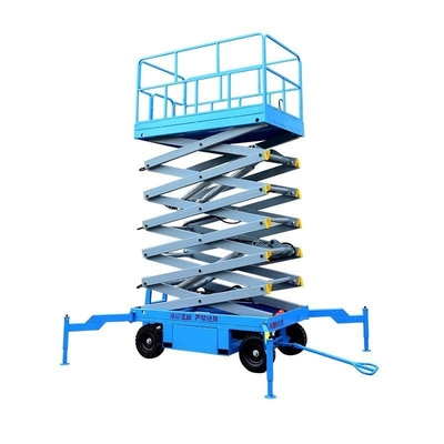 Mobilny elektryczny podnośnik nożycowy o udźwigu 500 kg, antypoślizgowy, 380 V 220 V