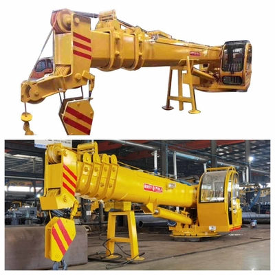 Mobilny dźwig portowy Yellow Ship 5T 10T Offshore Ship Dźwigi pokładowe