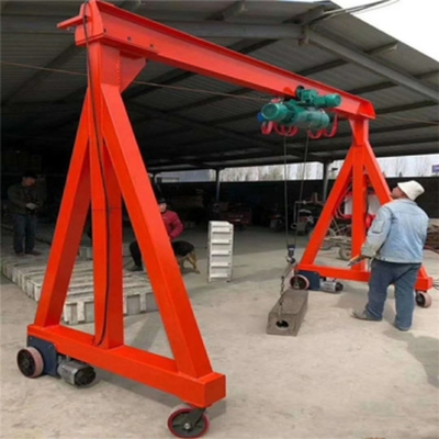 Magazynowa hydrauliczna lekka przenośna suwnica bramowa 500 kg Aluminiowy sprzęt do podnoszenia bram