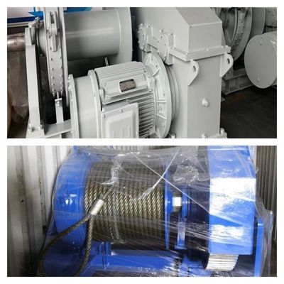 Wciągarka morska elektryczna o udźwigu 30 ton z wciągarką holowniczą z certyfikatem BV
