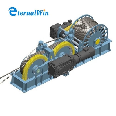 Elektryczna lub hydrauliczna wyciągarka cierna 5 ton 20 ton 5 m/min