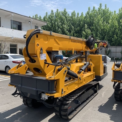 CE Telescopic Boom Diesel And Electric Power 5 Ton Mini Spider Crawler Crane