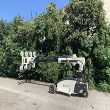 Mocny podnośnik szkła próżniowego 800 kg z elastycznym obrotowym 360 stopni