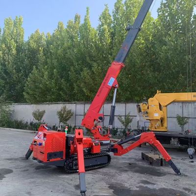 3 Tony Wzmocnienie Elektryczny i Diesel Power Spider Crane dla wąskiej przestrzeni