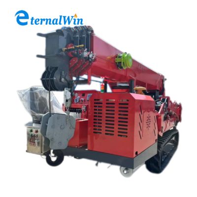 80-tonowy pająk dźwig gąsienicowy z maksymalną wysokością 32 m i sterowaniem hydraulicznym