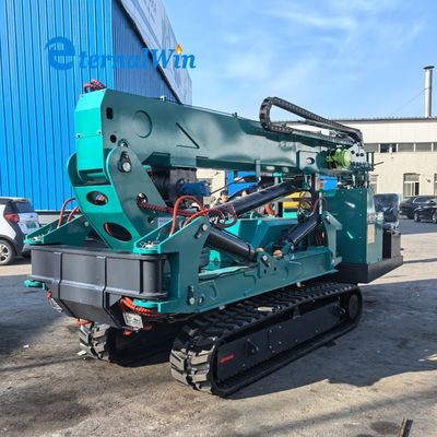 Pająkowy dźwig gąsienicowy z eksportem do 150 krajów, maksymalna wysokość podnoszenia 9,7 m i zdolność pokonywania wzniesień 20°